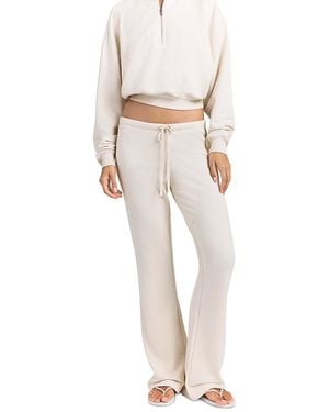 Skims Drapey French Terry Pants - Natural