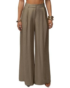 JLUXLABEL Monaco Wide Leg Pant - Brown