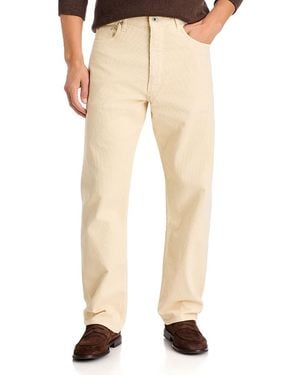 Studio Nicholson 90S Corduroy Straight Fit Pants - Natural