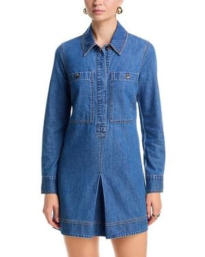 Veronica Beard Pryce Mini Dress - Blue
