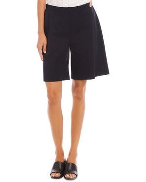 Karen Kane A Line Shorts - Blue