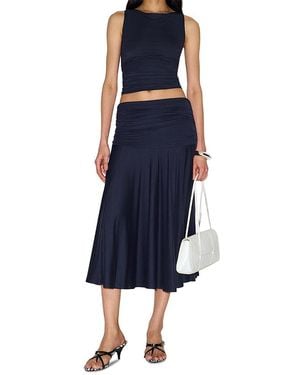 Reformation Demi Knit Two Piece Set - Blue