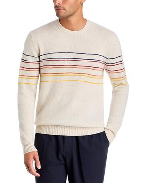 Marine Layer Merino Wool Crew Sweater - White