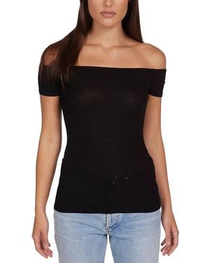 Michael Lauren Parket Top - Black