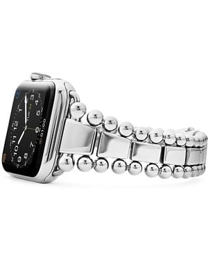 Lagos Smart Caviar Stainless Steel Apple Watch Bracelet, 38-44Mm - Metallic