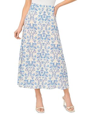 Cece A Line Maxi Skirt - Blue