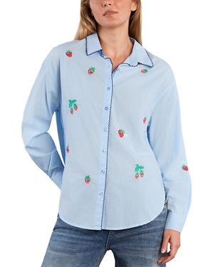 Billy T Strawberry Kisses Shirt - Blue