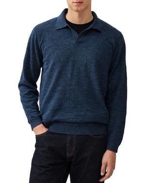 Rodd & Gunn Fortrose Regular Fit Long Sleeve Knit - Blue