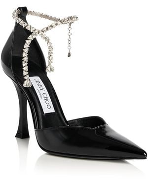 Jimmy Choo Stevie 100 Stiletto Pumps - Black