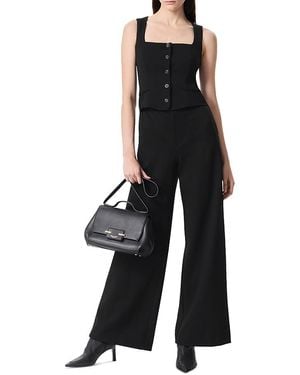 Rag & Bone Marianne Ponte Jumpsuit - Black