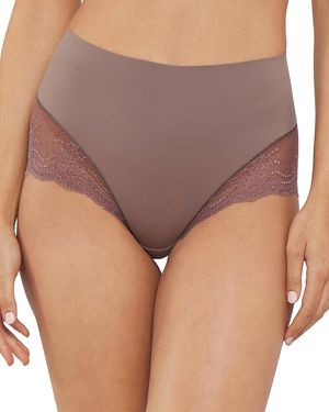 Spanx Lace Hi Hipster - Purple