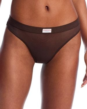 Alexander Wang Classic Bodywear Thong - Brown
