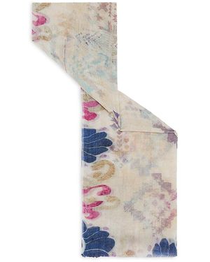 Gerard Darel Ombeline Printed Scarf - White