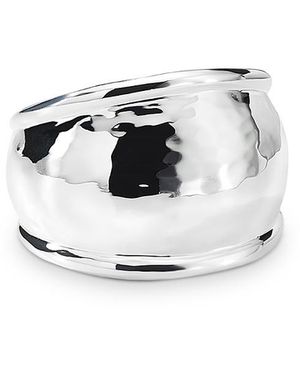 Ippolita Sterling Classico Hammered Dome Ring - Metallic