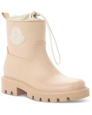 Moncler Kickstream Rain Boots - Natural