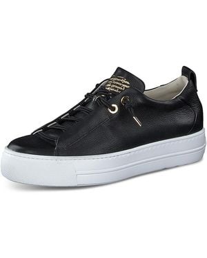 Paul Green Faye Platform Sneakers - Black