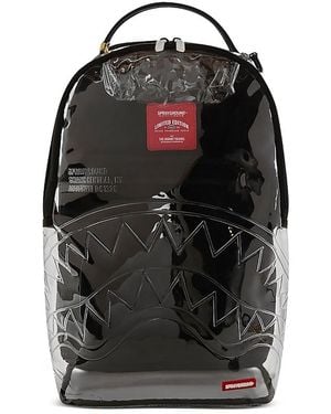 Sprayground Clear Dlxsv Backpack - Black