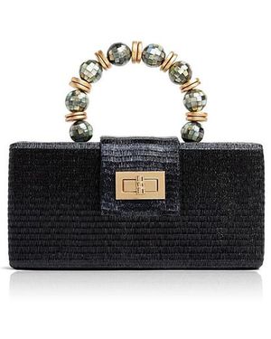 Soli & Sun The Serena Clutch Bag - Black