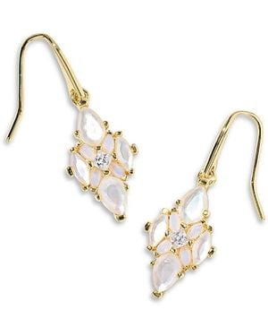 Kendra Scott Abbie Stone Cluster Statement Earrings - Metallic