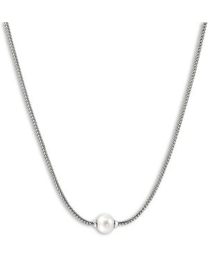 John Hardy Sterling Jh Essentials Cultured Freshwater Pearl Solitaire Pendant Necklace, 16-18 - Metallic