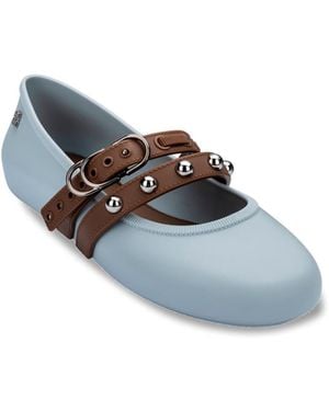 Melissa Soft Studs Ballerinas - Blue