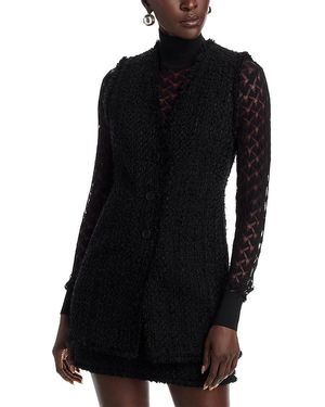 BOSS Jokilana Tweed Vest - Black