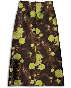 La DoubleJ Printed Pencil Skirt - Multicolor