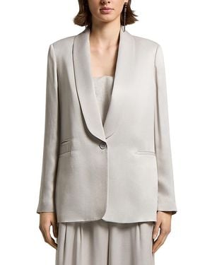 Peserico Single Breasted Jacket - White