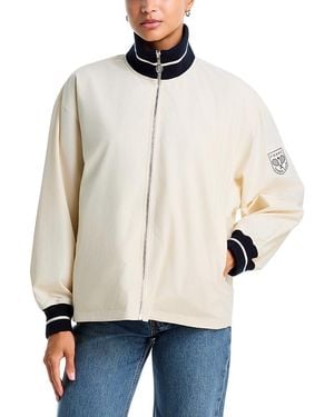 FRAME The Tennis Bomber Jacket - Natural