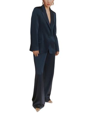 Marella Mllzimino Satin Blazer - Blue