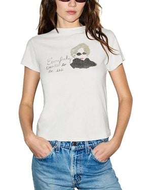 RE/DONE Everybody Classic Tee - White