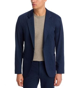 HUGO Anton Extra Slim Fit Melange Soft Jacket - Blue