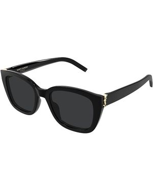 Saint Laurent Cat Eye Sunglasses, 53Mm - Black