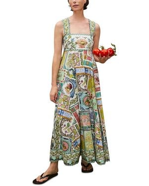 ALÉMAIS Tommasina Summer Dress - Green