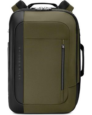 Briggs & Riley Convertible Backpack Duffle Bag - Green