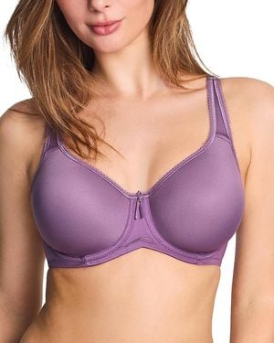 Wacoal Basic Beauty Full-Figure Spacer Underwire T-Shirt Bra - Purple