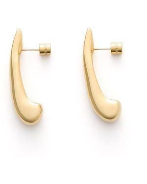 Cuyana Long Lluvia Earrings - Metallic