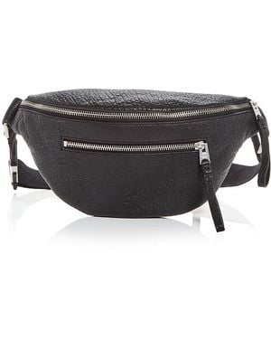 AllSaints Itoko Leather Bum Bag in Black for Men | Lyst