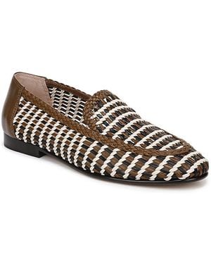 Veronica Beard Prilla Woven Flats - Brown