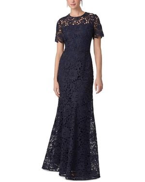 Shoshanna Elie Empire Lace Dress - Blue