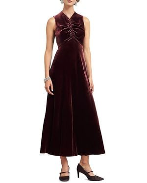 Hobbs Limited Isleworth Velvet Dress - Multicolor