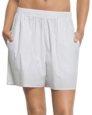 Hanro Relaxed Woven Shorts - White