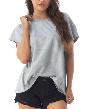 Heven Boxy Tee - Gray