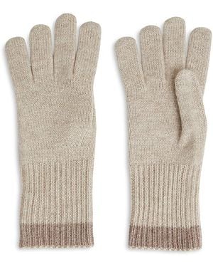 Reiss Florise Gloves - Natural