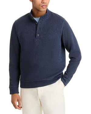 Marine Layer Pacifica Stretch Twill Pullover - Blue