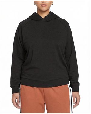 UNIVERSAL STANDARD Plus French Terry Pullover Hoodie - Black