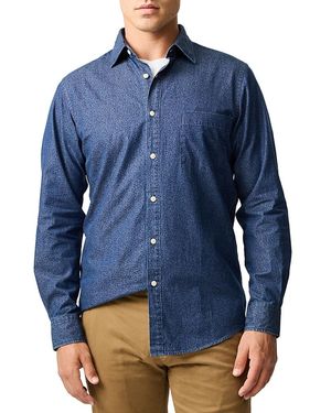 Rodd & Gunn Point Howard Long Sleeve Shirt - Blue