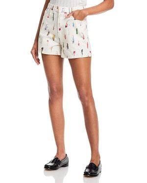 Mother The Dodge Ball Shorts - White