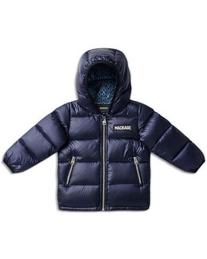 Mackage Noko E3 Lite Hooded Down Jacket - Blue