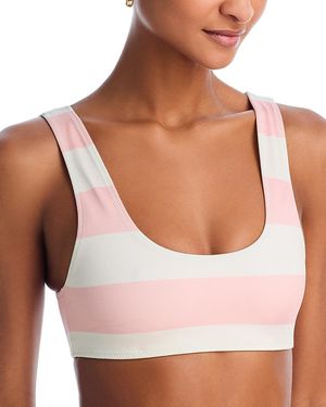 Solid & Striped The Elle Bikini Top - White